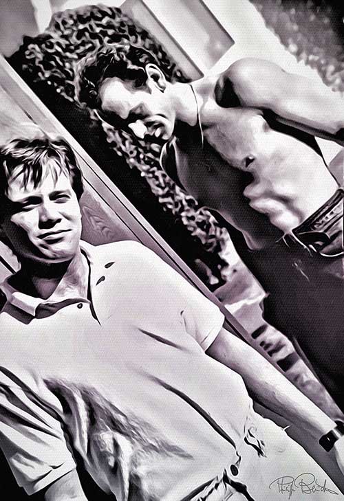 Two Actors in Character